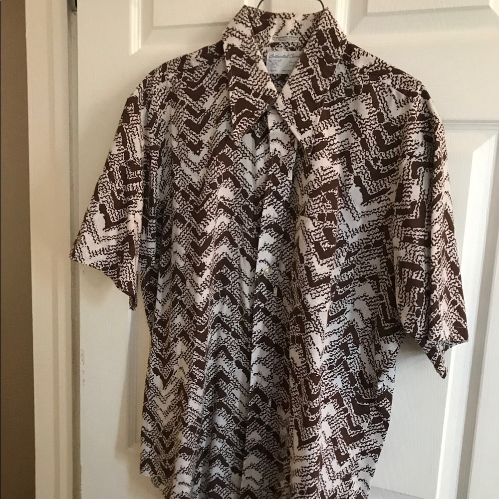 Men's Vintage Short Sleeve Shirt